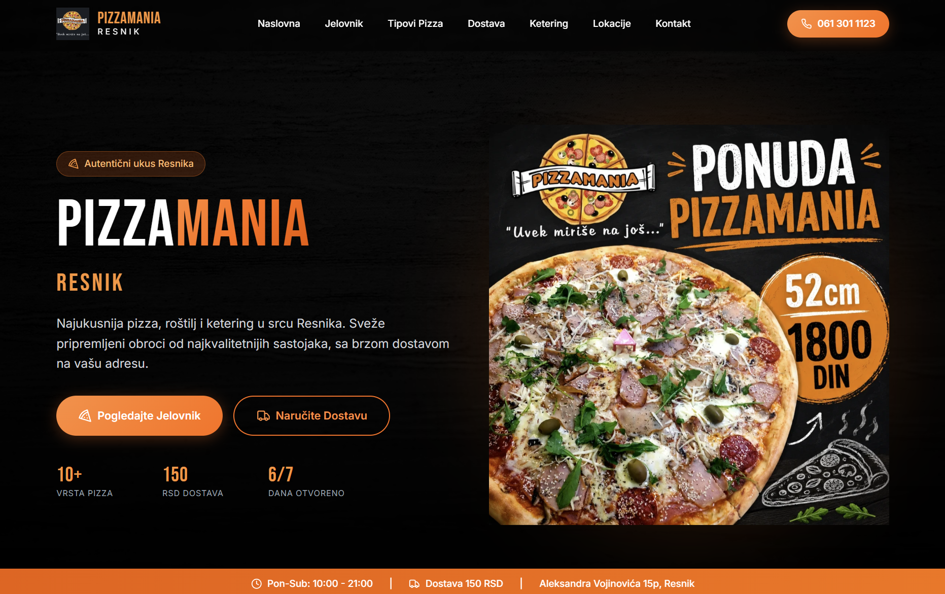 PIZZAMANIA Resnik